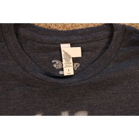 Disney Donald Duck This Is My Happy Face Blue Graphic T-Shirt (Size L) Licensed - Picture 3 of 6